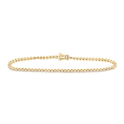 Pulsera oro   tennis 1.5 quilates